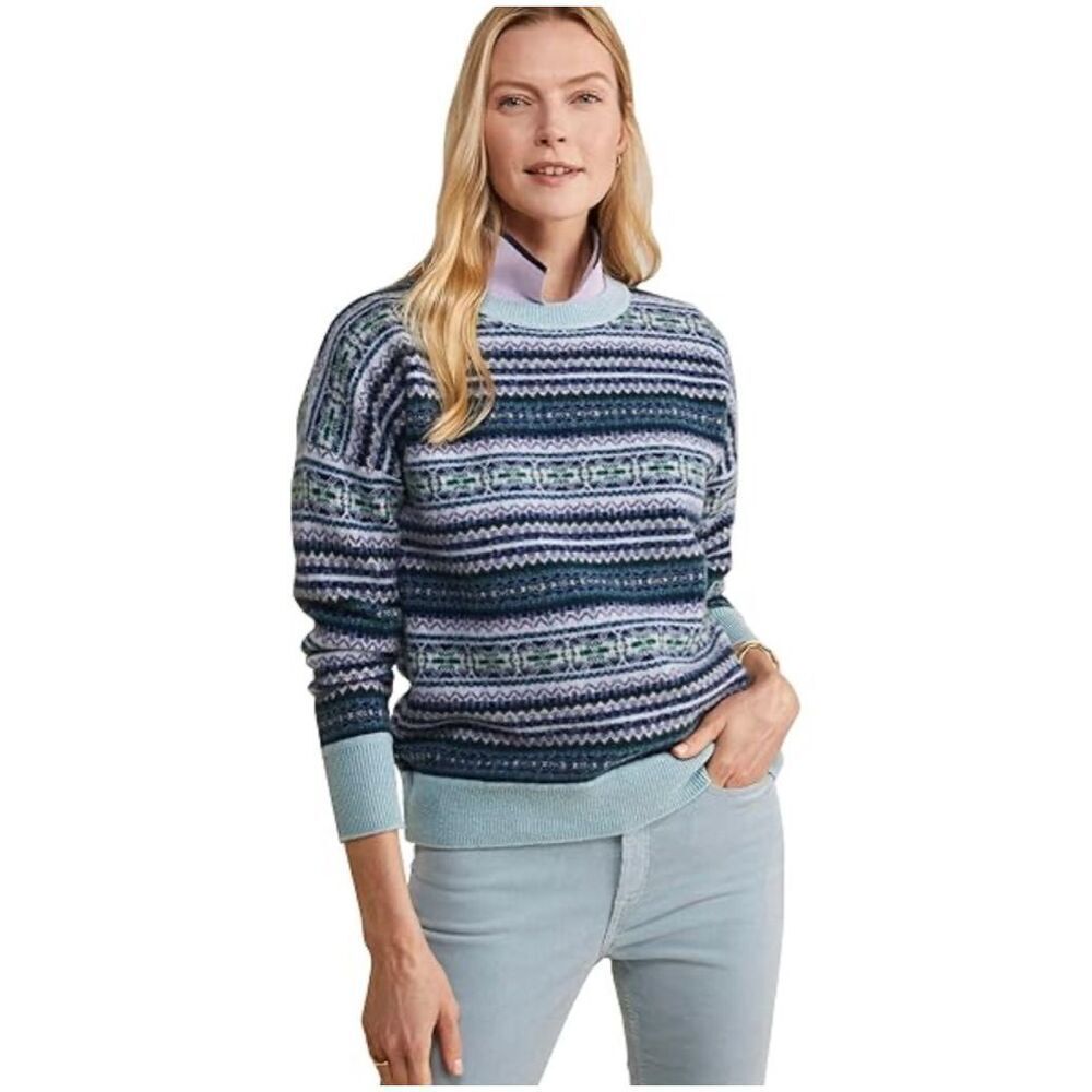 Vineyard Vines Classic Fair Isle Crew Sweater XS